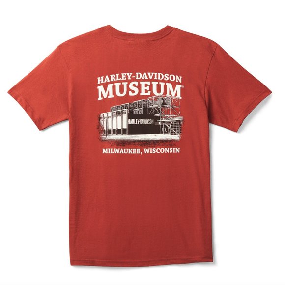 Sold - Harley-Davidson Men's Vintage B&S Tee - Picture 2 of 3